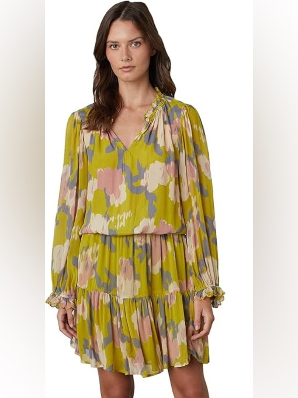 Velvet by Graham and Spencer multi colored mini dress